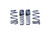 Track Lowering Spring Kit 05-15 Mustang GT FRDM5300-PA