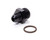 FRAGOLA #6 x 3/4-16 (#8) Radius O-Ring Fitting Black FRG495101-BL