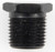 FRAGOLA 3/4 MPT Hex Pipe Plug Black FRG493306-BL