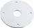 ALLSTAR PERFORMANCE Scuff Plate Alum 1/2in Hole 50pk ALL18518-50