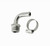 MR. GASKET 3/8in NPT 90deg Chrome Hose Fitting To 3/8in Ho MRG2970G