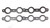 REMFLEX EXHAUST GASKETS Exhaust Gasket GM LS Series 4.8L-6.0L w/Round REM2049