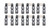 BAM ROLLER LIFTERS SBC Solid Roller Lifter Set .842  On-Center BAMBAM-B-2001-16BB4