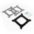 RACING POWER CO-PACKAGED 1/2IN PHENOLIC SPACER - OPEN RPCR9139