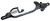TRICK FLOW THROTTLE CABLE BRACKET 4150/4165 BLACK ANODIZED TRFTFS-20000