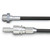LOKAR 84in UNIVERSAL BLACK HOUSING SPEEDOMETER CABLE KIT W/FORD ENDS LOKSP-1506U