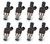 HOLLEY 160lbs Fuel Injector 8pk  HLY522-168