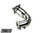 Turbo XS 2015+ Subaru WRX Front Pipe w/ Catalytic Converter - W15-FP-1C