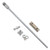 EDELBROCK Throttle Rod Ext. Kit - GM EDE8010