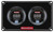 QUICKCAR RACING PRODUCTS Digital 2-Gauge Panel OP/WT QRP67-2001