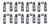 BBC Solid Roller Lifter Set .904 .210 Offset Int BAMBAM-B-2008-16BB1