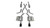 CORSA PERFORMANCE Exhaust Cat-Back -Back  Dual Rear Exit wi COR14459BLK
