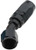 FRAGOLA Hose Fitting #10 30 Deg Pro-Flow Black FRG223010-BL