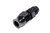 FRAGOLA 6AN Male to 3/8in Tube Adapter Fitting  Black FRG892006-BL