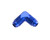 8an Male 90-Deg Flare Adapter Fitting Blue RHP821-08-1