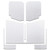 20-   Gladiator Headline r Kit White 7 Pieces DSN50185