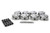 JE PISTONS SBC FLAT TOP PISTON SET 4.045 BORE -5CC