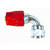 AEROQUIP #8 90 DEGREE ELBOW ALUMINUM/STEEL RED/SILVER AER-FCM1084 AERFCM1084