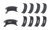 ACL BEARINGS Main Bearing Set Coated SBF 255/289/302 AEB5M590HXC-STD