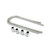 Top Street Performance Top Street Performance Heater Hose Kit; 44" Chrome TSPHC6310C
