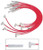 MSD IGNITION 8.5MM Spark Plug Wire Set - Red MSD35379