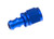 REDHORSE PERFORMANCE 8AN Push Lock Hose End Str Blue RHP2000-08-1