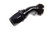 FRAGOLA #12 45 DEG. TO #16 HOSE FITTING BLACK FRG224513-BL
