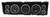 DAKOTA DIGITAL VHX SERIES DIRECT-FIT ANALOG GAUGE SYSTEMS FOR 1967 CAPRICE, IMPALA DDGVHX-67C-IMP-K-W