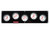 QUICKCAR RACING PRODUCTS 5 Gauge Extreme Panel OP/WT/OT/FP/WP QRP61-7056