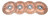 TILTON Disc Pack Metal 7.25in 4PL 1-5/32X26 TIL64185-2-ACCC-36