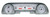 DAKOTA DIGITAL VHX SERIES DIRECT-FIT ANALOG GAUGE SYSTEMS FOR 1963-1964 GALAXIE DDGVHX-63F-GAL-S-R