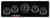 QUICKCAR RACING PRODUCTS REDLINE PANEL 2-1/16IN 4-1 OP/WT/OT/FP15 QRP65-4051