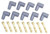 MSD IGNITION Socket Style Distributor Boots (9 Per Card) MSD8851