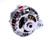 POWERMASTER Chrome Mopar Alternator 95 Amp Single Pulley PWM17519