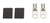 QUICKCAR RACING PRODUCTS POWER RINGS 2 GAUGE 3/8INHOLE 2PK
