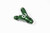 Radium Engineering Dual 6AN to 8AN Y-Adapter Block Fitting - 14-0177