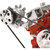 BILLET SPECIALTIES SBC Side Mt. Comp. Brkt Pass. Side BSP10421