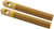 ALLSTAR PERFORMANCE Alum Hood Pins 1/2in 1/4in Holes Gold 2pk ALL18510