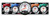 QUICKCAR RACING PRODUCTS 4 GAUGE PANEL W/ 5IN TACH
