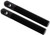 ALLSTAR PERFORMANCE Alum Hood Pins 1/2in 1/4in Holes Black 2pk ALL18511