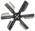 DERALE 18in Hd Stainless Flex Fan DER17618
