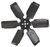 DERALE 20in Rigid Race Fan (Ste el Blade) DER17320