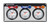 ALLSTAR PERFORMANCE 3 Gauge Panel ALL OP/WT/OT ALL80091