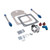 Fuel Pressure Regulator Kit - Single Regulator, Dual Outlet, 4500 Flange EDE8193