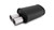 Streetpower Flat Black Oval Muffler 3in Inlet VIB12326
