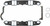 FEL-PRO SB Mopar Intake Gaskets PORT SIZE 1.16in x 2.27i FEL1213