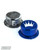 Turbo XS 15-16 Subaru WRX Billet Aluminum Vacuum Pump Cover - Blue - W15-VPC-BLU