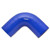 VIBRANT PERFORMANCE 4 Ply 90 Degree Elbow 2in I.D. X 7.5In Leg VIB2740B