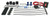 DERALE Complete Plastic Rod Mounting Kit w/Switch DER16742