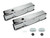 RACING POWER CO-PACKAGED SBC ALUMINUM VALVE COVER CHROME BALL MILLED PAIR RPCR6130C